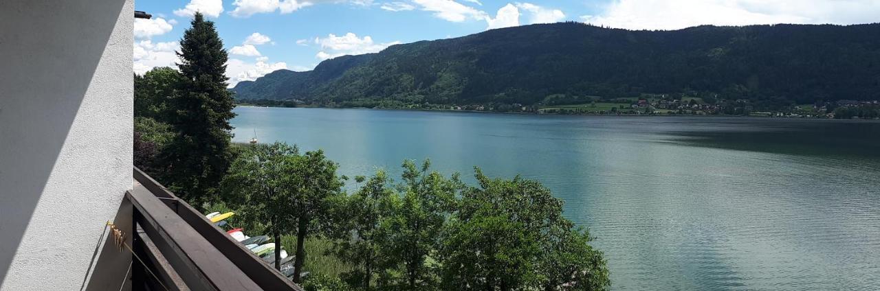 Anna Seeblick Appartement, Haus Haensel&Gretel Am Ossiachersee Mit Direktem Seezugang, Hallenbad Bodensdorf Buitenkant foto