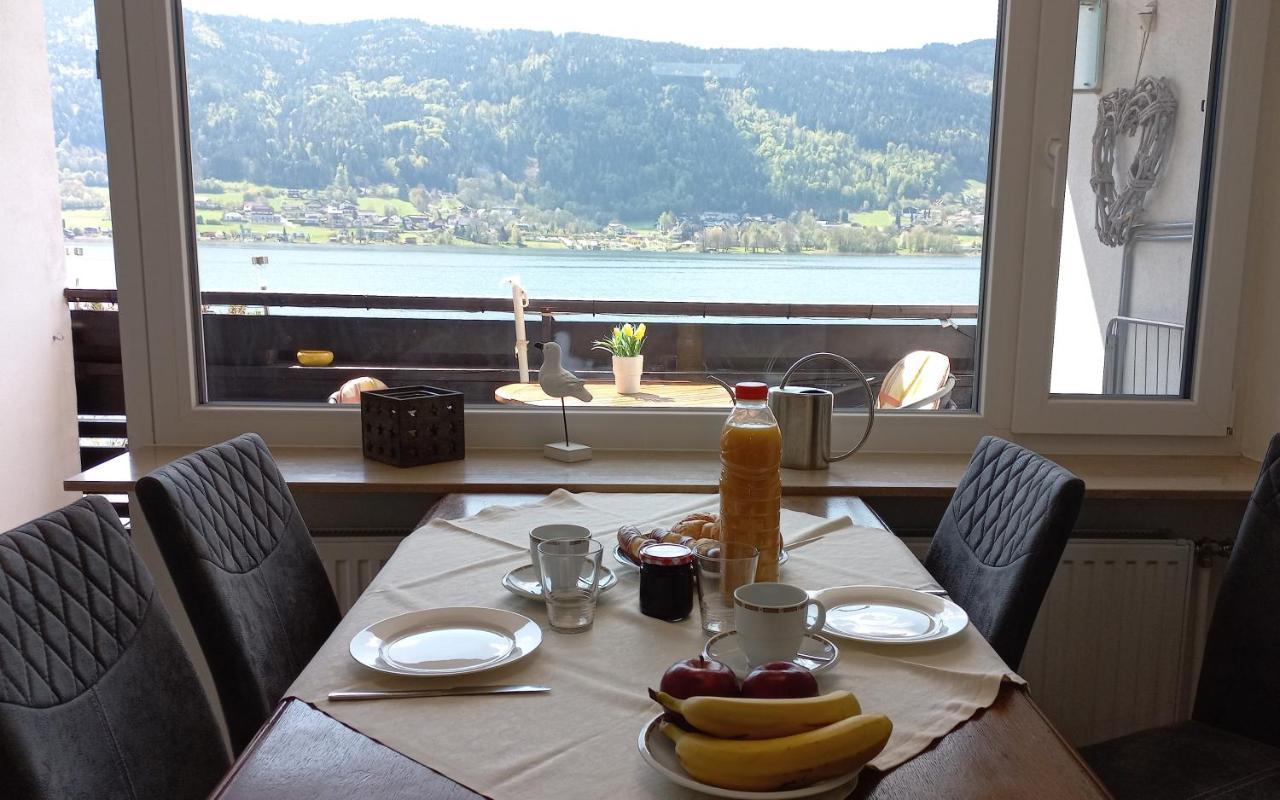 Anna Seeblick Appartement, Haus Haensel&Gretel Am Ossiachersee Mit Direktem Seezugang, Hallenbad Bodensdorf Buitenkant foto
