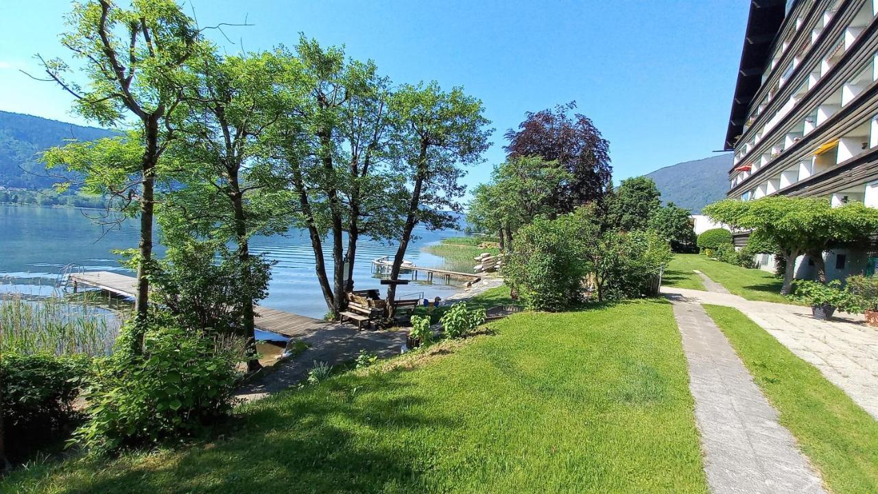 Anna Seeblick Appartement, Haus Haensel&Gretel Am Ossiachersee Mit Direktem Seezugang, Hallenbad Bodensdorf Buitenkant foto