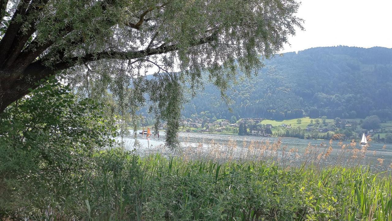 Anna Seeblick Appartement, Haus Haensel&Gretel Am Ossiachersee Mit Direktem Seezugang, Hallenbad Bodensdorf Buitenkant foto