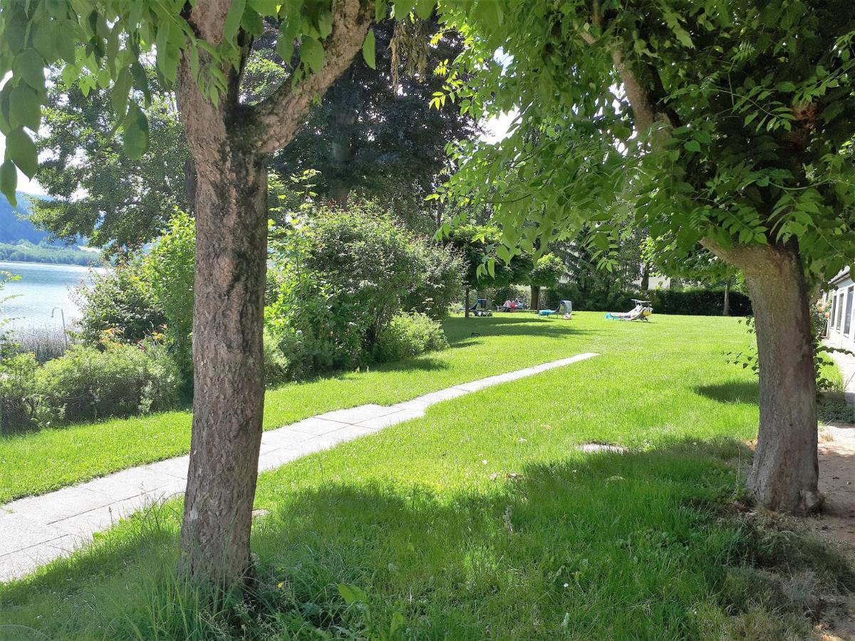 Anna Seeblick Appartement, Haus Haensel&Gretel Am Ossiachersee Mit Direktem Seezugang, Hallenbad Bodensdorf Buitenkant foto