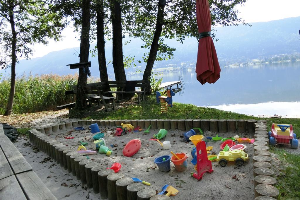 Anna Seeblick Appartement, Haus Haensel&Gretel Am Ossiachersee Mit Direktem Seezugang, Hallenbad Bodensdorf Buitenkant foto