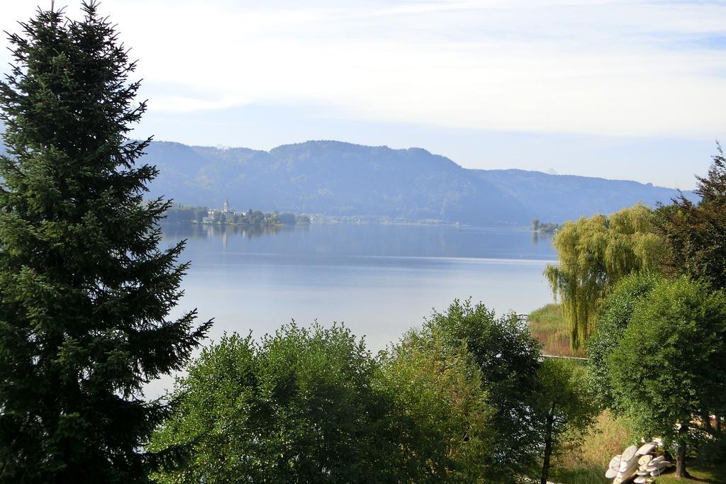Anna Seeblick Appartement, Haus Haensel&Gretel Am Ossiachersee Mit Direktem Seezugang, Hallenbad Bodensdorf Buitenkant foto